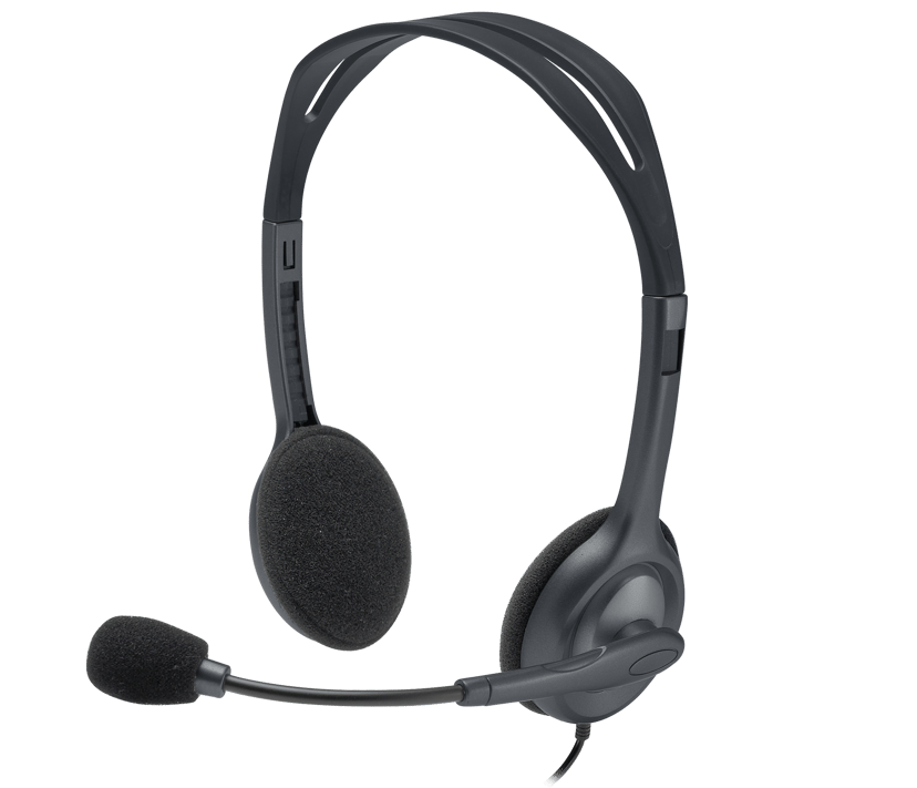 Logitech Stereo H111 Stereo Svart