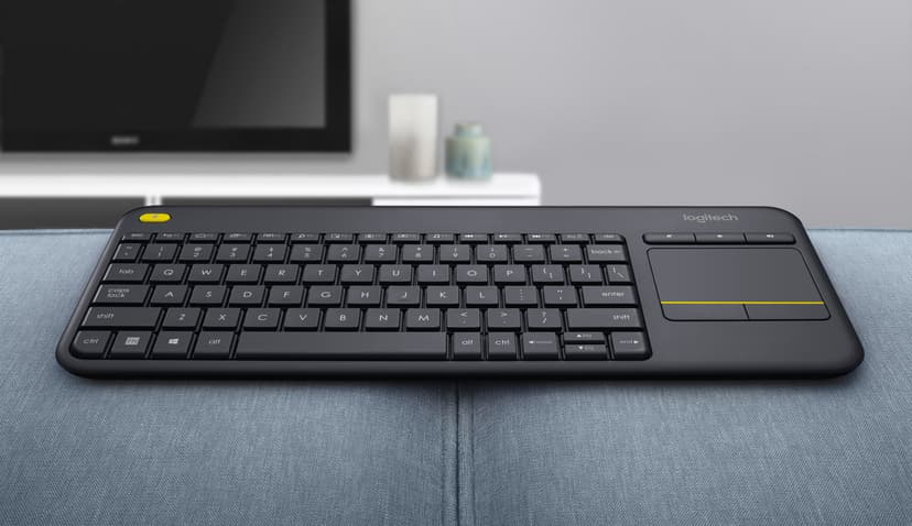 Logitech Wireless Touch Keyboard K400 Plus Trådløs UK Engelsk