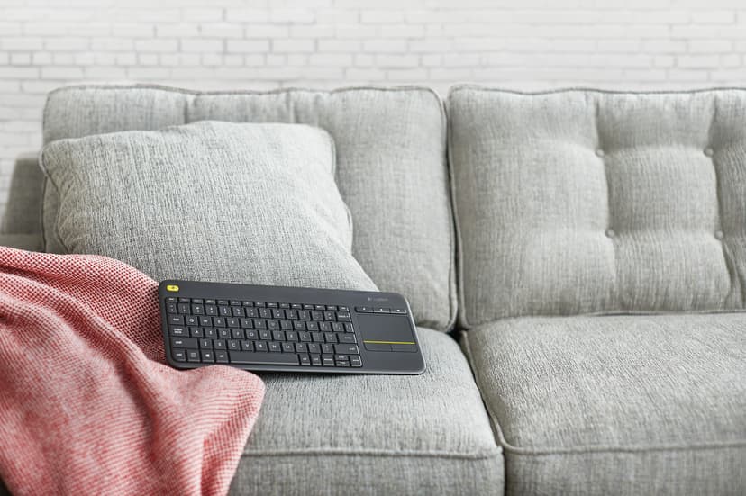 Logitech Wireless Touch Keyboard K400 Plus Trådløs UK Engelsk