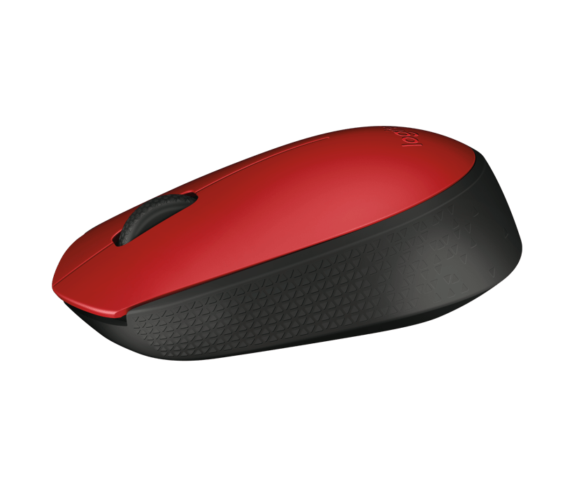 Logitech M171 RF trådløst Mus Sort, Rød