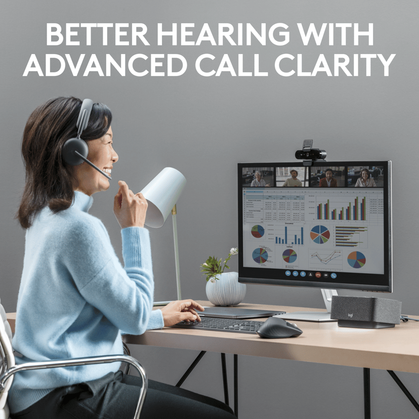Logitech Zone Wireless 2 Stereo USB-C UC Grafiet
