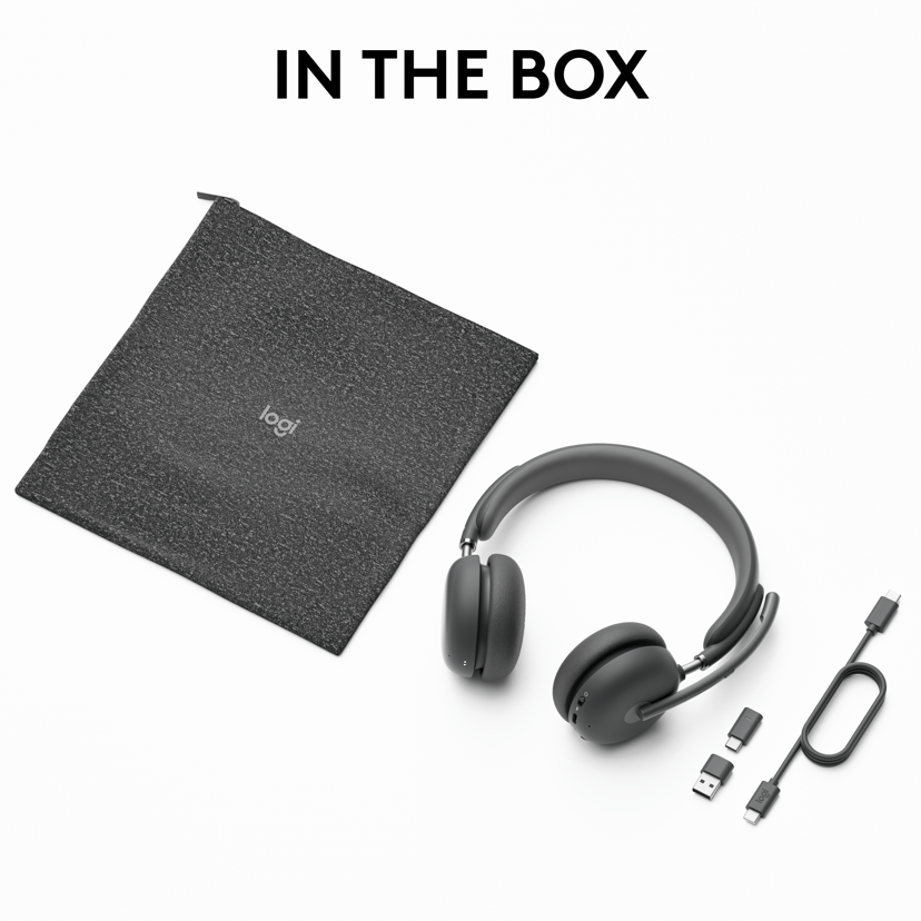 Logitech Zone Wireless 2 Stereo USB-C UC Grafiet