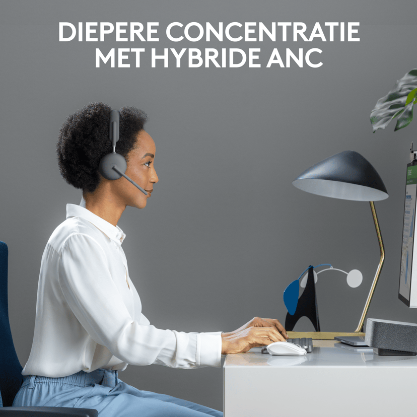 Logitech Zone Wireless 2 Stereo USB-C Microsoft Teams Grafiet