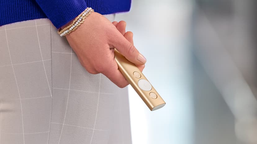 Logitech Spotlight-fjernbetjening - Guld