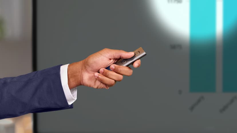 Logitech Spotlight-fjernbetjening - Mørkegrå