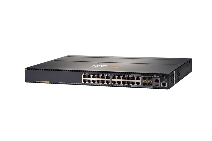 HPE Aruba Networking 2930M 24G PoE+ 1-slot Switch Hallittu L3 Gigabit Ethernet (10/100/1000) Power over Ethernet -tuki 1U Harmaa