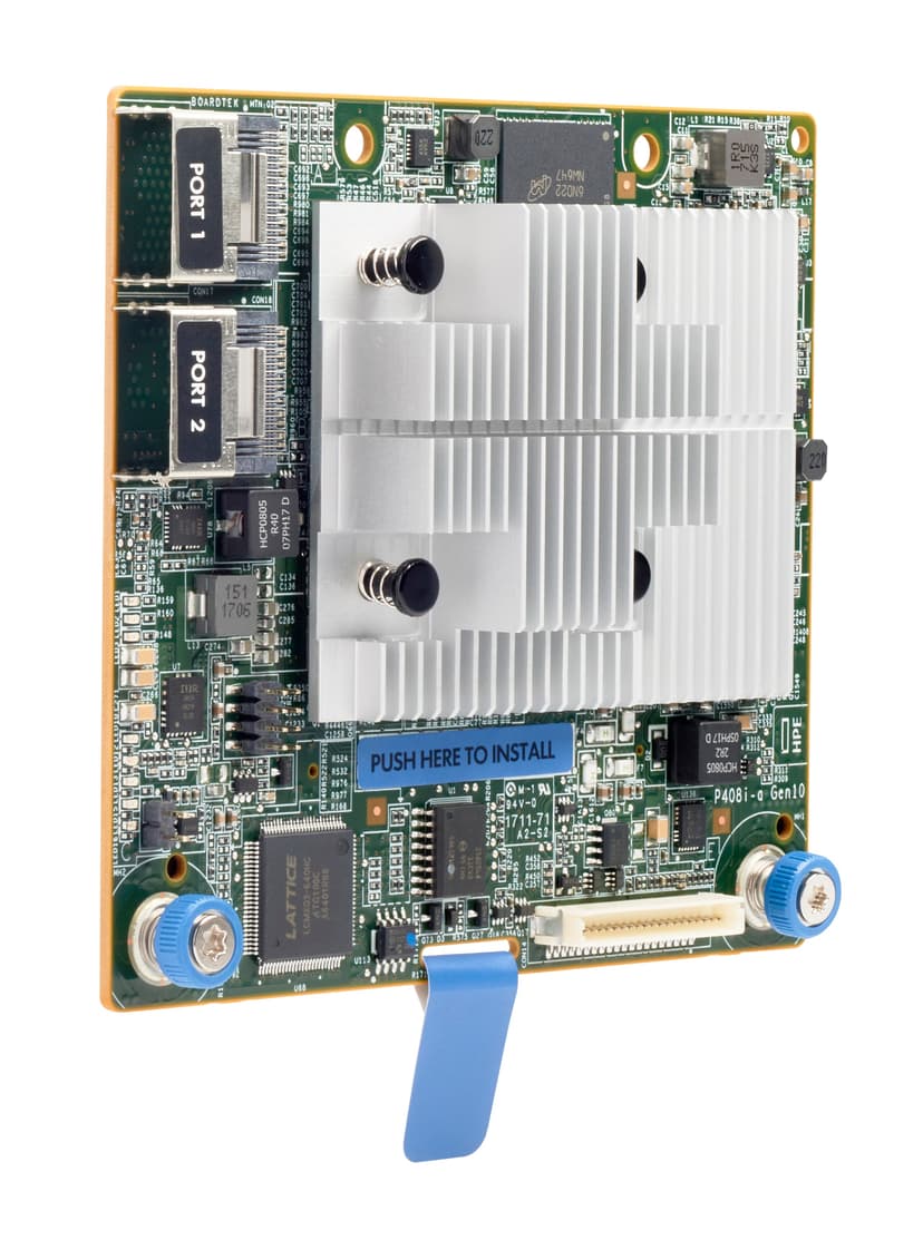 HPE Smart Array P408i-a SR Gen10 (8 Internal Lanes/2GB Cache) 12G SAS Modular LH Controller RAID-kontroller PCI Express x8 3.0 12 Gbit/s