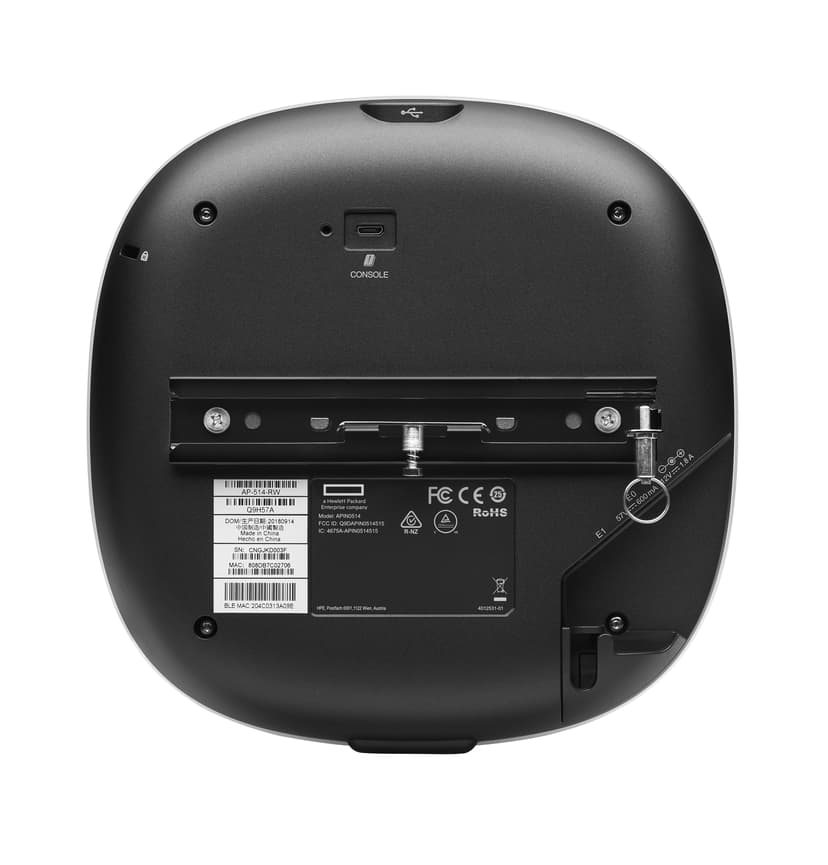 HPE Aruba Networking AP-514 (RW) Dual Radio 4x4/2x2 802.11ax External Antennas Unified Campus AP 5375 Mbit/s Wit Power over Ethernet (PoE)