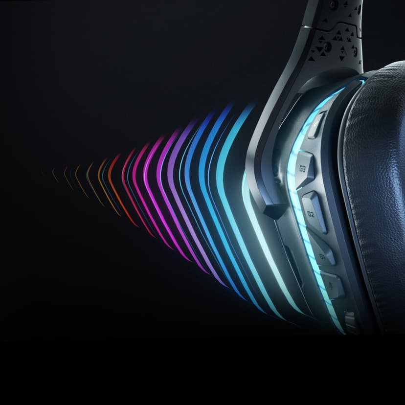 Logitech G935 Wireless 7.1 Lightsync Gaming Headset Svart
