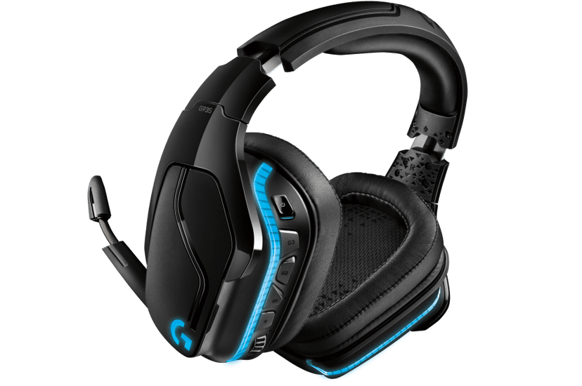Logitech G935 Wireless 7.1 Lightsync Gaming Headset Svart