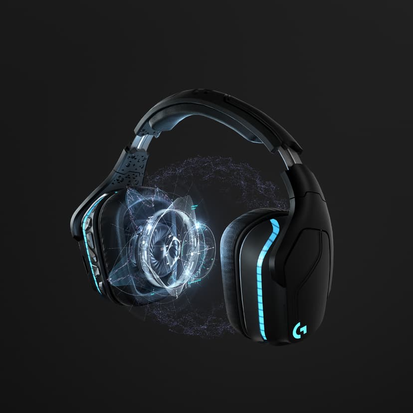 Logitech G935 Wireless 7.1 Lightsync Gaming Headset Svart