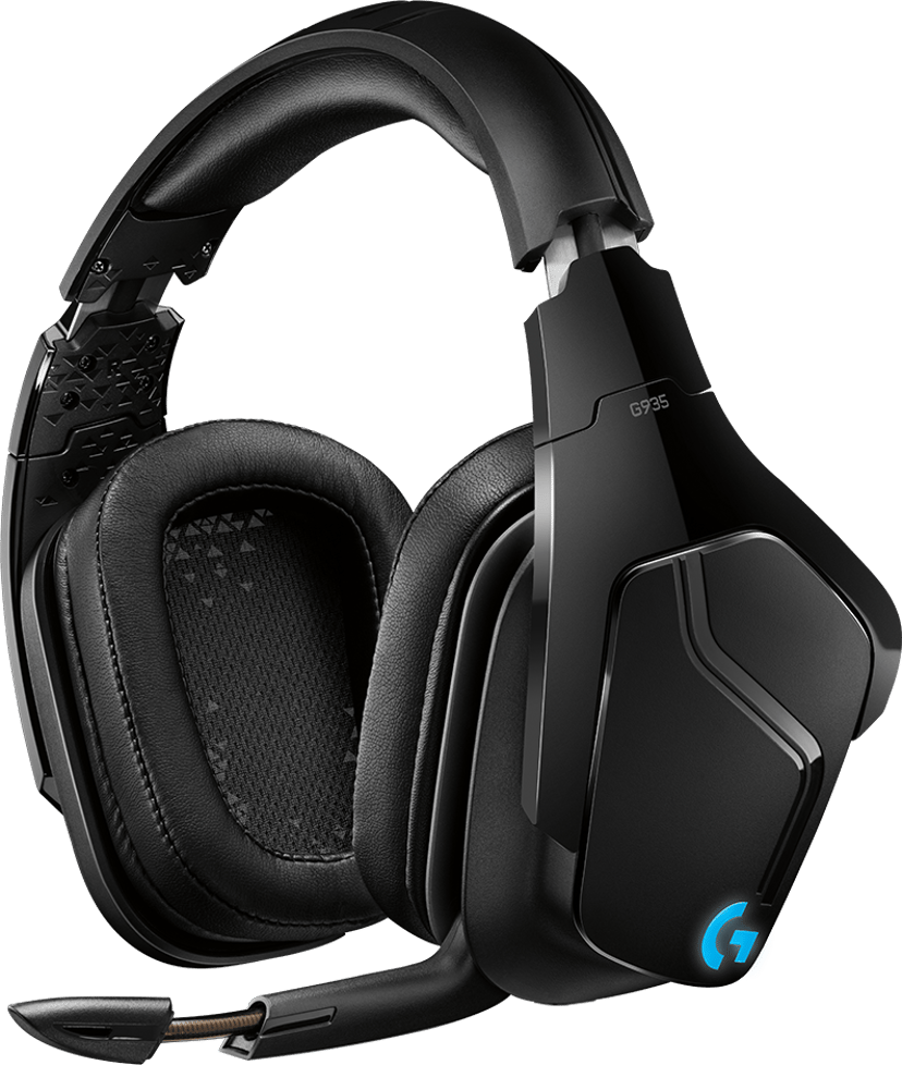 Logitech G935 Wireless 7.1 Lightsync Gaming Headset Svart