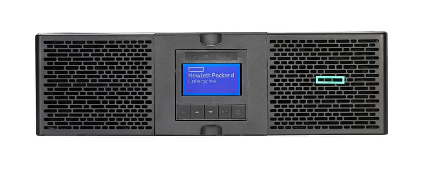 HPE G2 R6000/60309 3-wire 32A/230V Outlets (4) C13 (4) C19 (1) IEC 32A/3U Rackmount INTL UPS uforstyrrbar strømforsyning (UPS) Dobbeltkonvertering (Online) 6 kVA 5400 W 8 AC-utganger