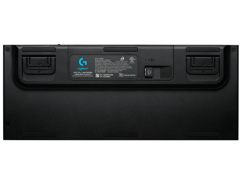 Logitech G915 TKL Tenkeyless LIGHTSPEED RGB Trådløs Logitech GL Tactile Nordisk