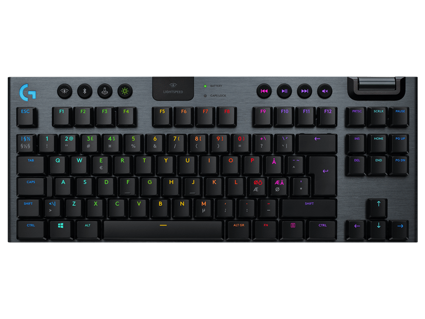 Logitech G915 TKL Tenkeyless LIGHTSPEED RGB Langaton Logitech GL Tactile Pohjoismainen