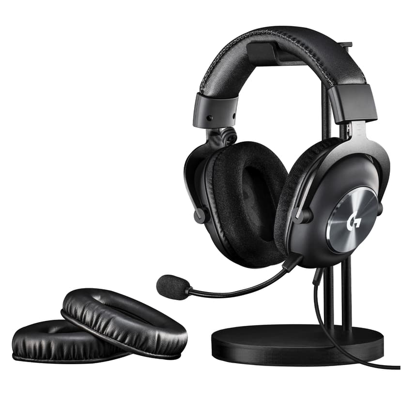 Logitech Pro X Wireless Gaming Headset Black Stereo Svart