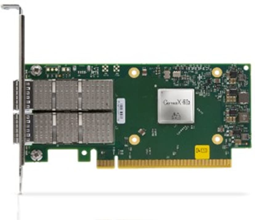 HPE Mellanox MCX623106AS-CDAT Ethernet 100Gb 2-port QSFP56 Adapter for Intern Fiber 100 Mbit/s