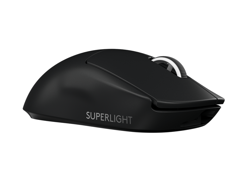 Logitech Pro X Superlight Gaming RF kabel-fri Mus Svart