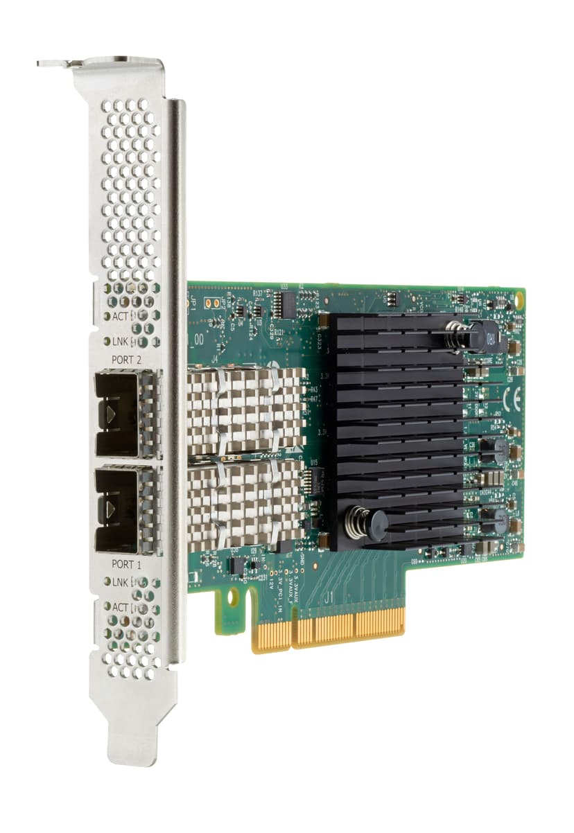 HPE Broadcom BCM57414 Ethernet 10/25Gb 2-port SFP28 Adapter for Sisäinen Ethernet / Fiber 10 Mbit/s