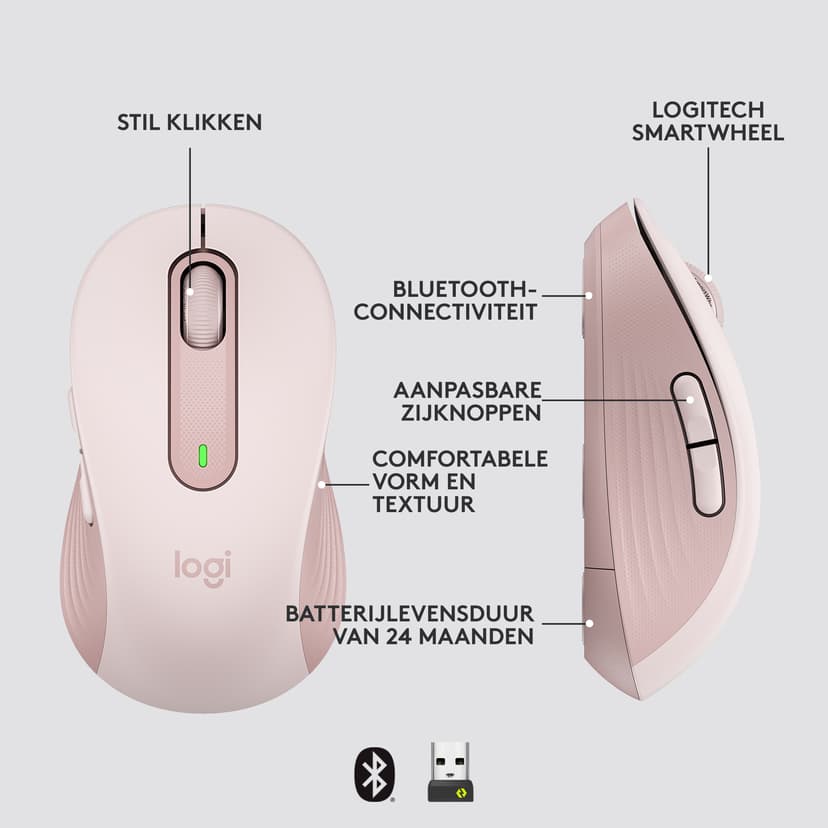 Logitech Signature M650 Bluetooth Muis
