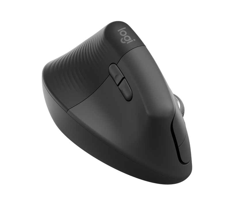 Logitech Lift for Business RF trådløs + Bluetooth Mus Grafitt