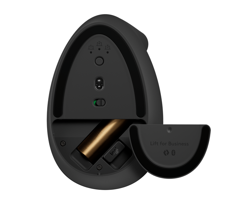 Logitech Lift for Business RF-draadloos + Bluetooth Muis Grafiet