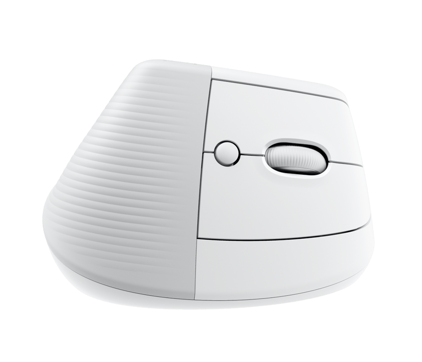 Logitech Lift for Business RF trådløs + Bluetooth Mus Hvid