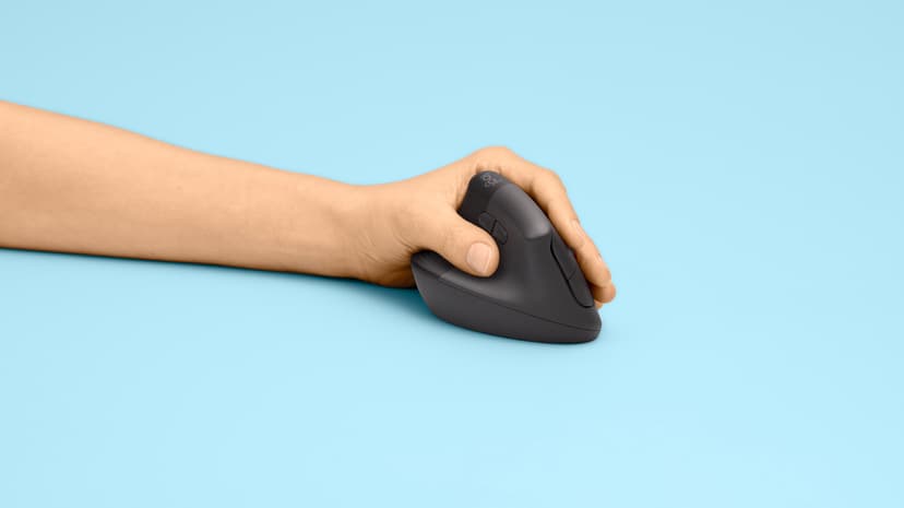 Logitech Lift RF Wireless + Bluetooth Hiiri Grafiitti