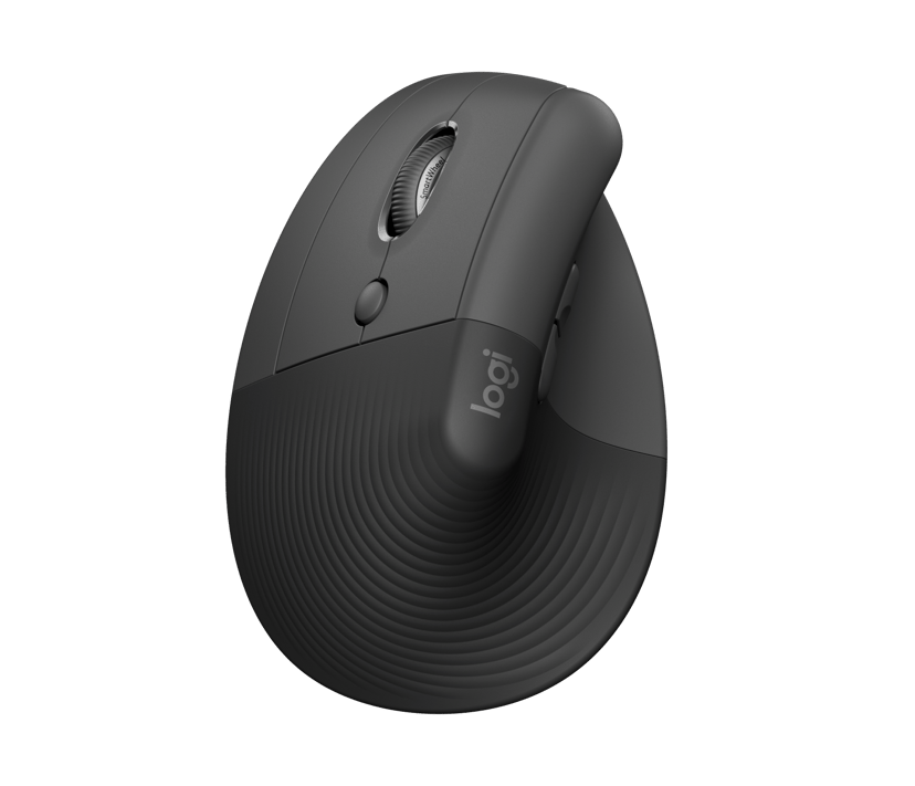 Logitech Lift RF-draadloos + Bluetooth Muis Grafiet