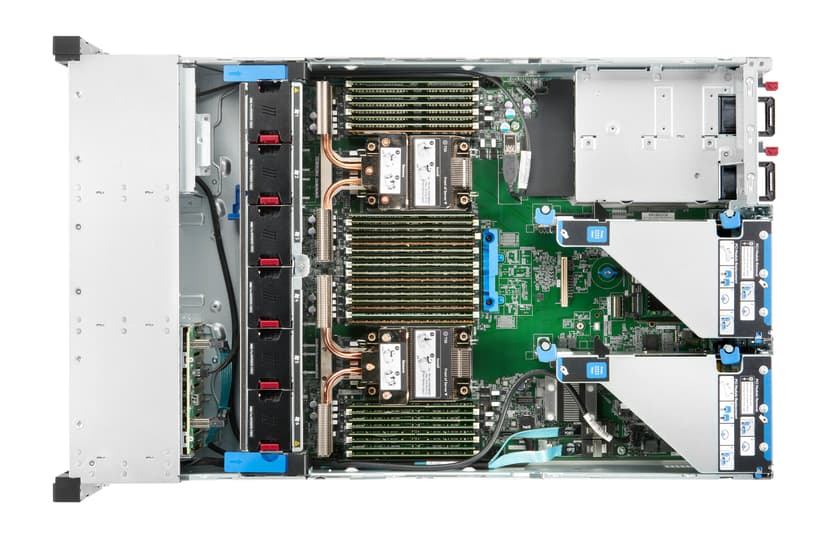 HPE ProLiant DL380 Gen10 Plus 4310 2.1GHz 12-core 1P 32GB-R MR416i-p NC 8SFF 800W PS Server servrar Rack (2U) Intel® Xeon Silver 2,1 GHz DDR4-SDRAM