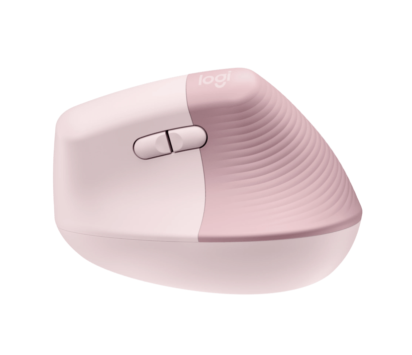 Logitech Lift RF trådløs + Bluetooth Mus Lyserød