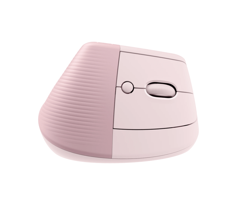 Logitech Lift RF-draadloos + Bluetooth Muis Roze