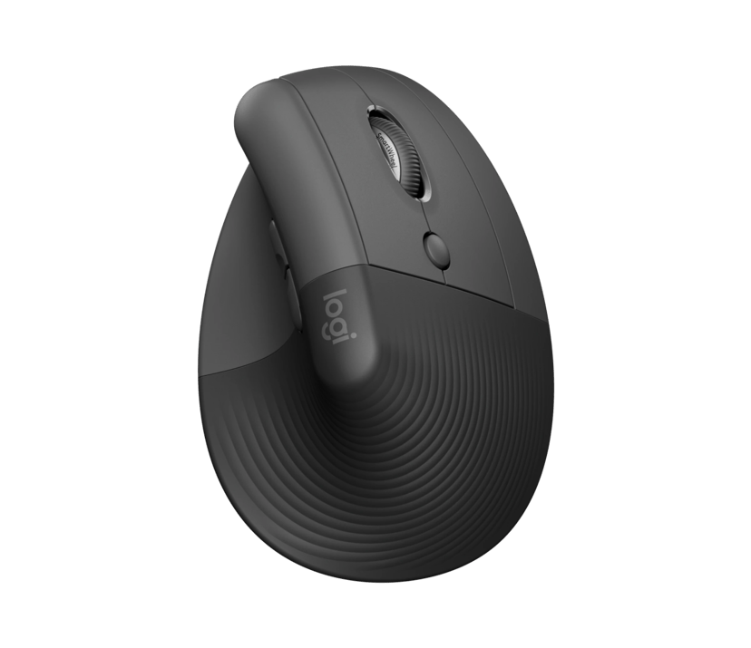 Logitech Lift RF trådløs + Bluetooth Mus Grafit