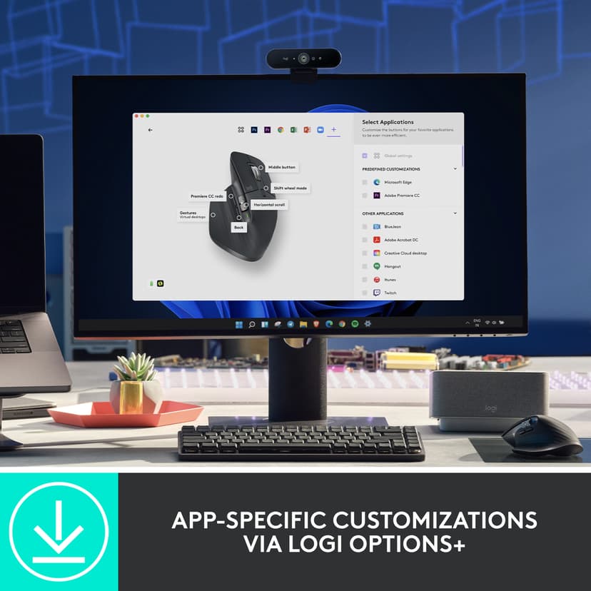 Logitech MX Master 3S Logi Bolt Bluetooth Hiiri