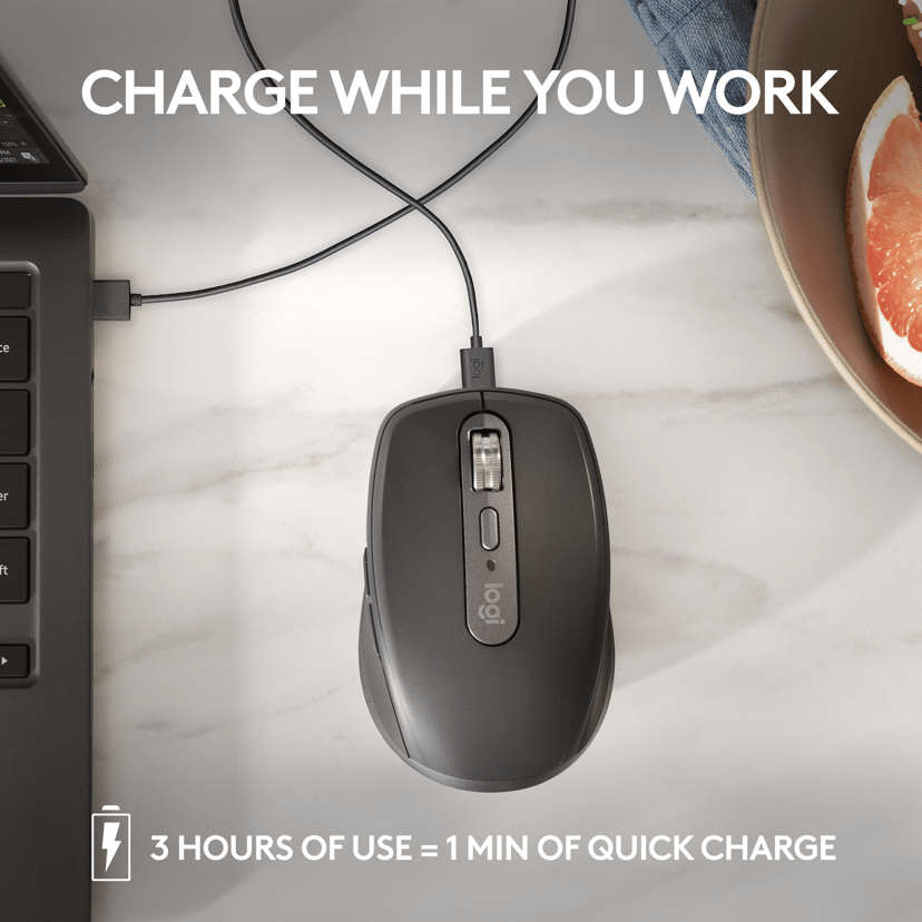 Logitech MX Anywhere 3S RF Wireless + Bluetooth Hiiri