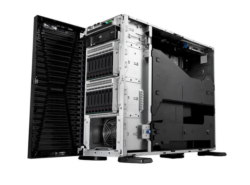 HPE ProLiant ML110 Gen11 3408U 1.8GHz 8-core 1P 32GB-R VROC 8SFF 1000W RPS Server palvelin 0 GB Torni (4.5U) Intel® Xeon Bronze 1,8 GHz DDR5-SDRAM