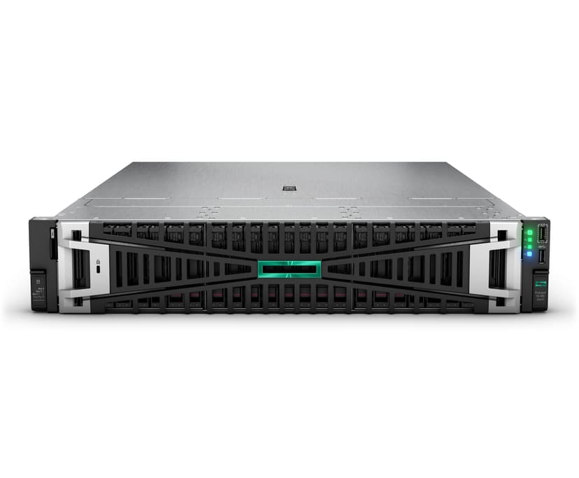 HPE ProLiant DL385 Gen11 9224 2.5GHz 24-core 1P 32GB-R 8SFF 1000W PS EU server 0 GB Rack (2U) AMD EPYC 2,5 GHz DDR5-SDRAM