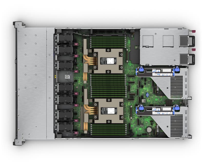 HPE ProLiant DL365 Gen11 9224 2.5GHz 24-core 1P 32GB-R 8SFF 1000W PS EU server 0 GB Rack (1U) AMD EPYC 2,5 GHz DDR5-SDRAM