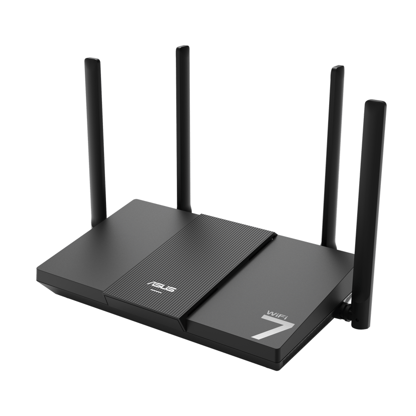 ASUS RT-BE50 BE3600 trådløs router 2.5 Gigabit Ethernet Dual-band (2,4 GHz / 5 GHz) Sort