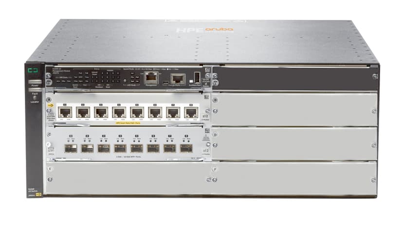 HPE 5406R 8-port 1/2.5/5/10GBASE-T PoE+ / 8-port SFP+ (No PSU) v3 zl2