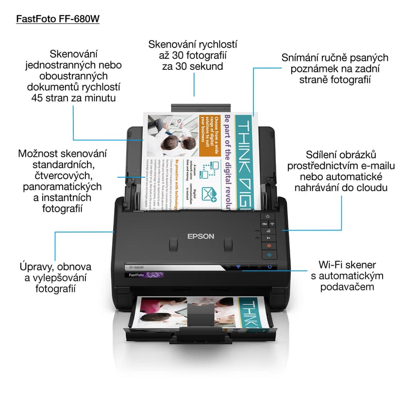 Epson FastFoto FF-680W A4-skanner