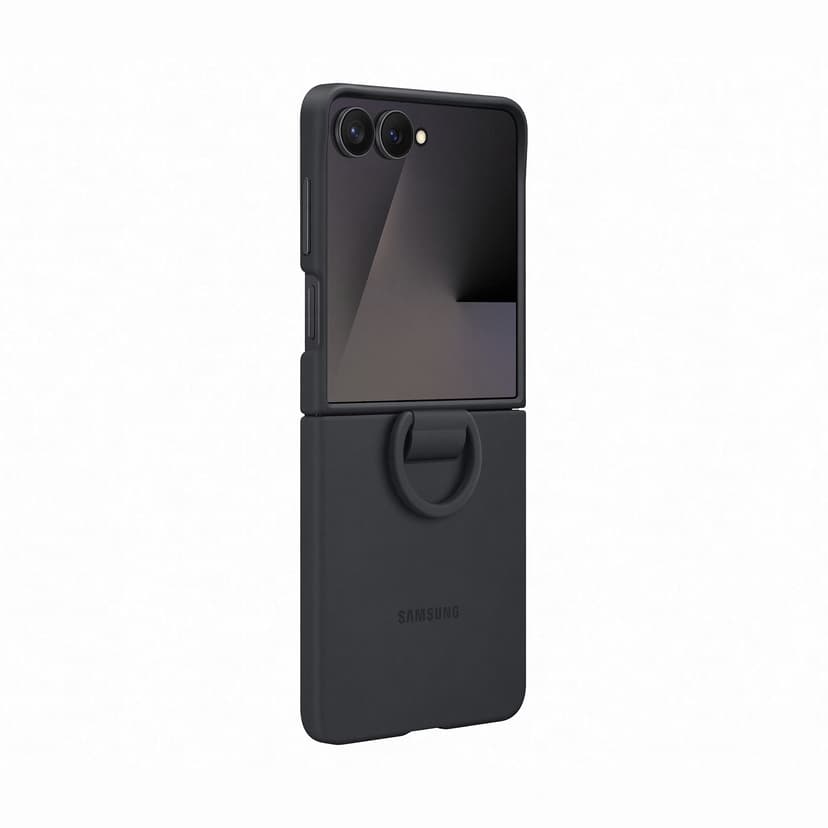 Samsung Silicone Ring Case Samsung Galaxy Z Flip7 Svart