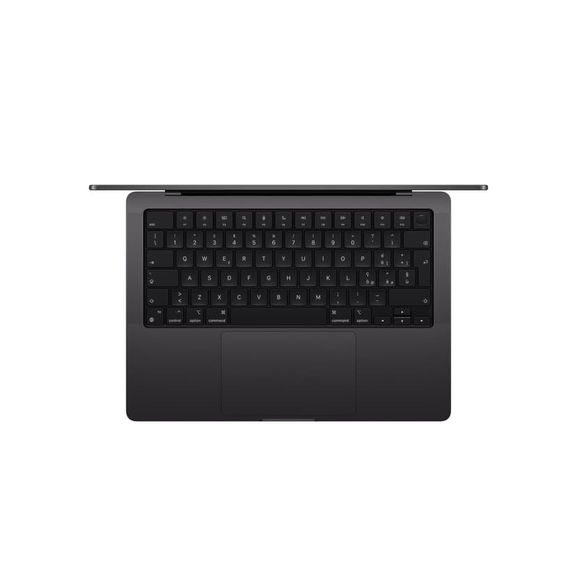 Apple MacBook Pro (2024) Space black -Norsk layout- (Fyndvara klass 2) Apple M 24GB 1000GB 14.2"
