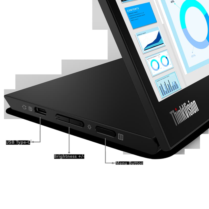 その他 ThinkVision M14d ThinkVision M14d LCD モニター - 製品の概要 - Lenovo Support JP