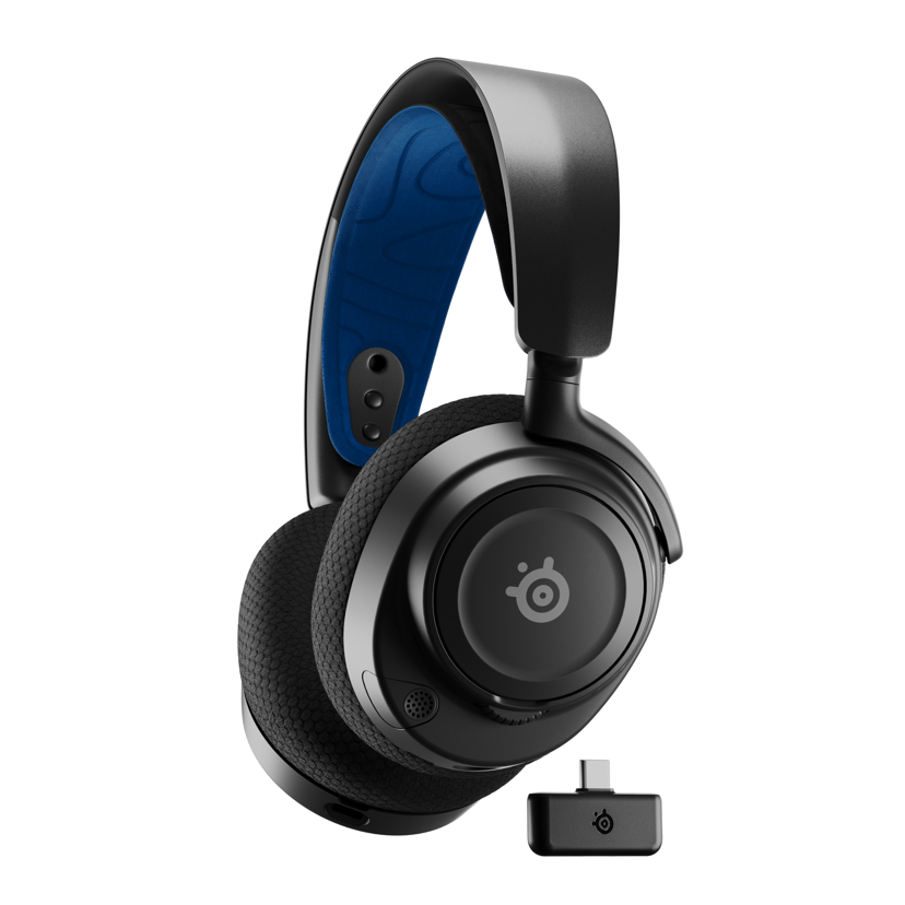 Steelseries Arctis Nova 7P USB-C Blå, Svart