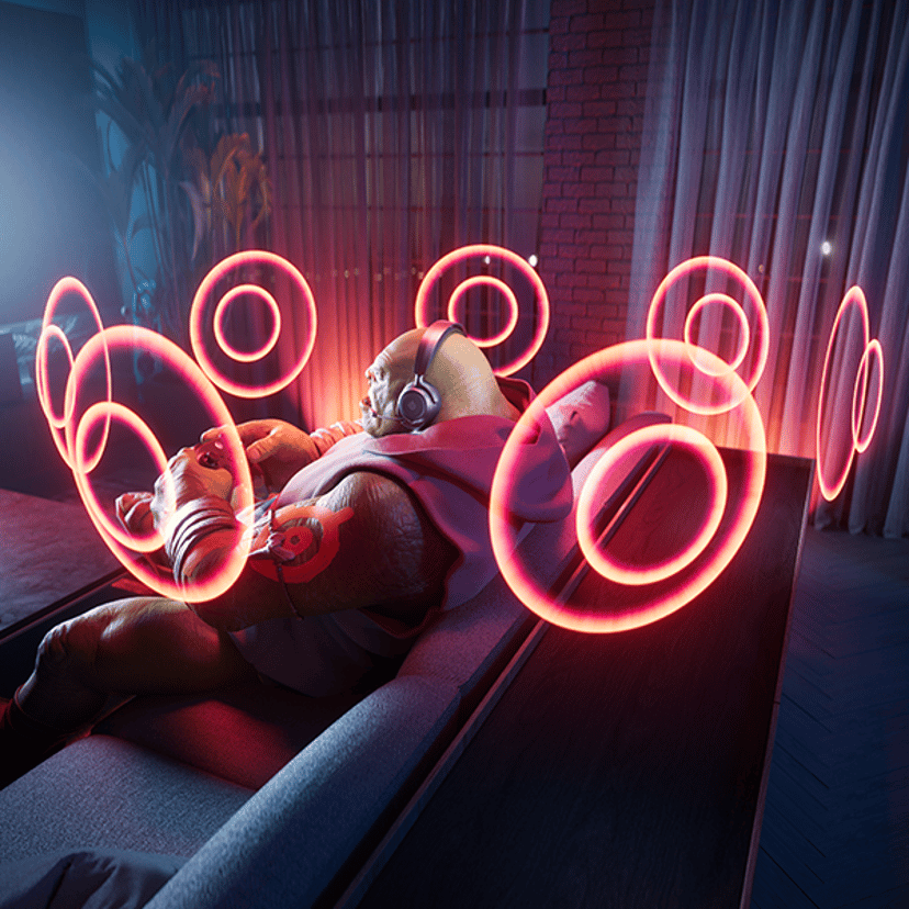 Steelseries Arctis Nova 7P USB-C Musta, Sininen