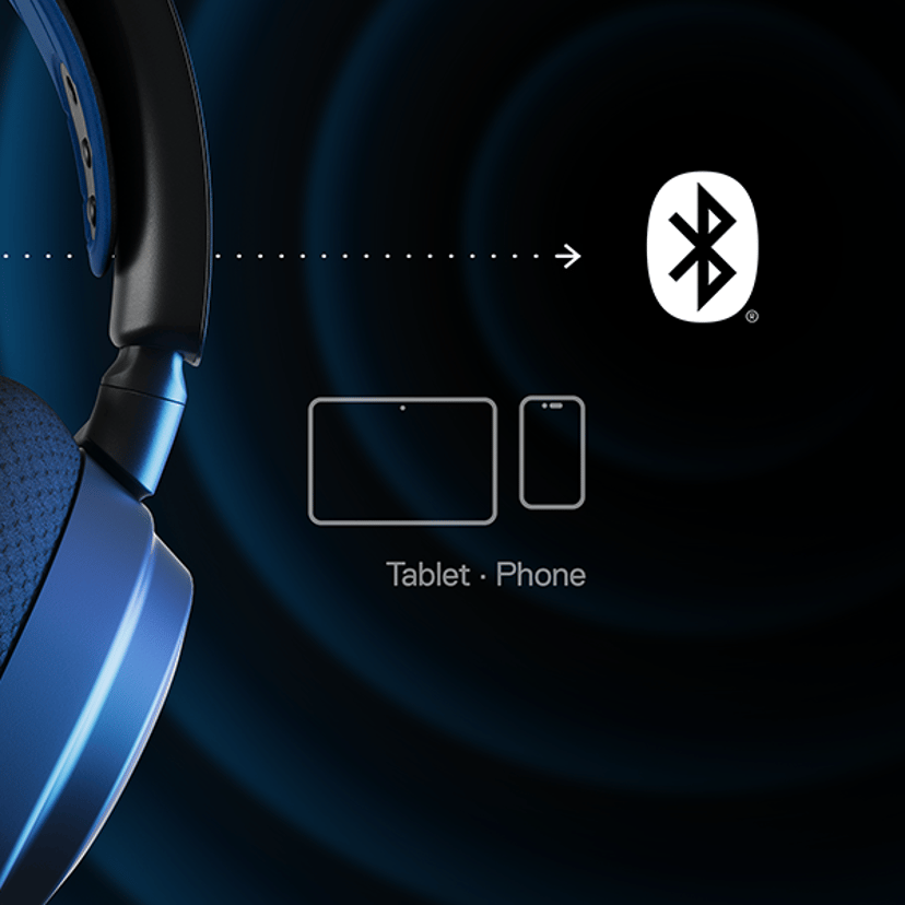 Steelseries Arctis Nova 7P USB-C Musta, Sininen