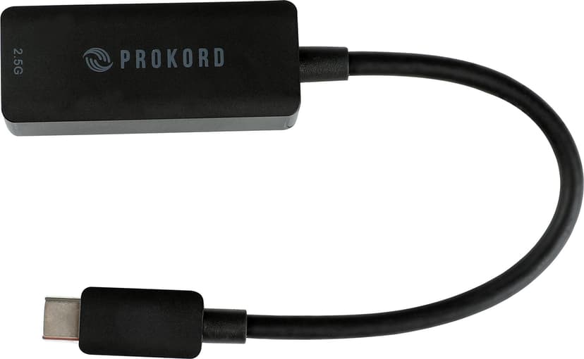 Prokord USB-C To Gigabit Ethernet Adapter 2500 Mbit/s (med PXE)