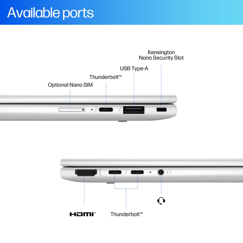 HP EliteBook X G1i Flip Intel Core Ultra 7 32GB 512GB 14"