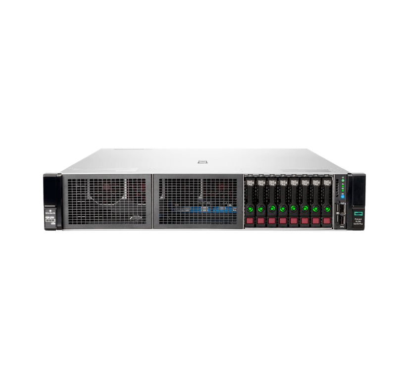 HPE ProLiant DL385 Gen10+ palvelin 0 GB Teline ( 2U ) AMD EPYC 7402 2,8 GHz 32 GB DDR4-SDRAM 800 W